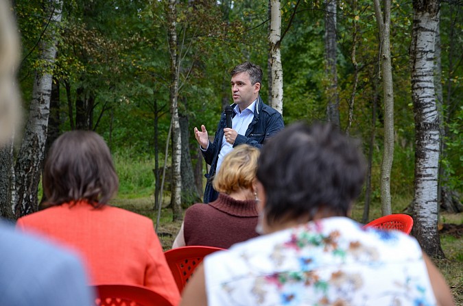 Развитие Заволжска с местными жителями обсудил губернатор Станислав Воскресенский фото 3