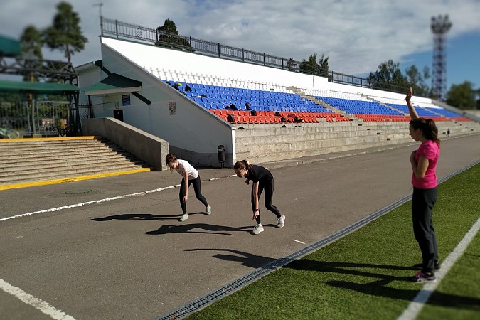 Кинешемские легкоатлеты провели контрольную тренировку на стадионе «Волжанин» фото 3