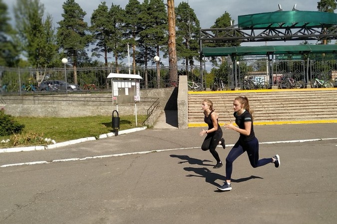 Кинешемские легкоатлеты провели контрольную тренировку на стадионе «Волжанин» фото 5