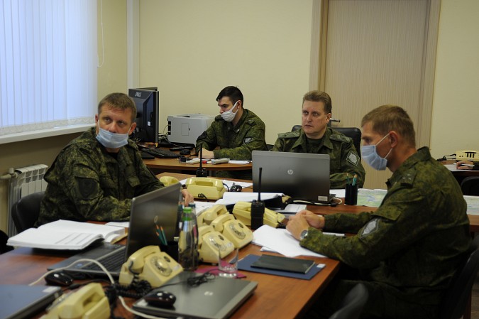 На территории Дмитриевского химзавода прошли командно-штабные учения ФСБ фото 15