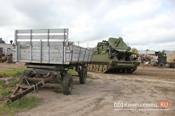 Доставленный в Кинешму ЗРК «Куб» устроил маневры на базе УГХ фото 14