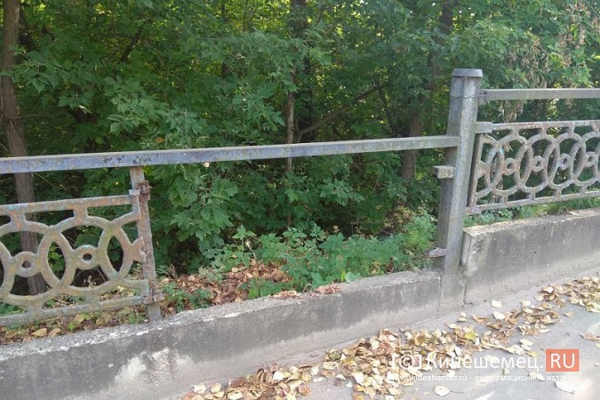 В Кинешме с Никольского моста украли  27 элементов ограждения фото 7