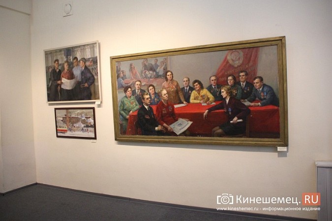 В Кинешемской картинной галерее открылась выставка «Кинешма после войны» фото 2