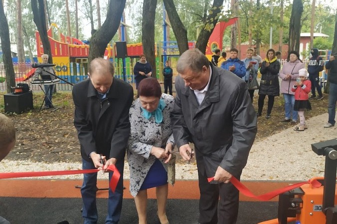 В Кинешемском районе открываются новые спортплощадки фото 3
