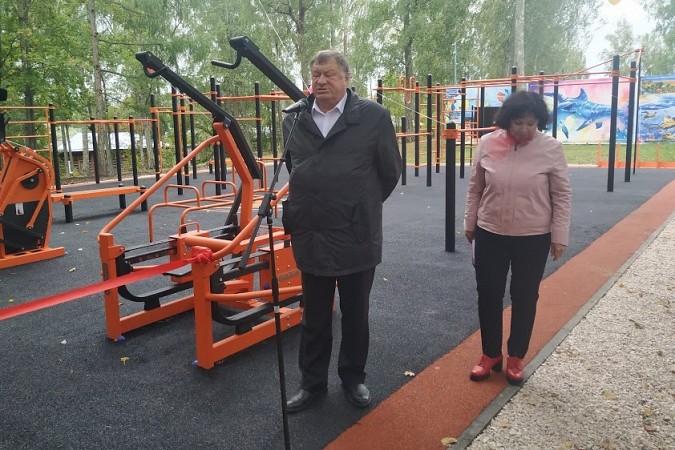 В Кинешемском районе открываются новые спортплощадки фото 2