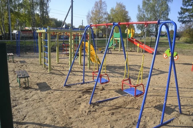 В Наволоках установили новую детскую площадку фото 31
