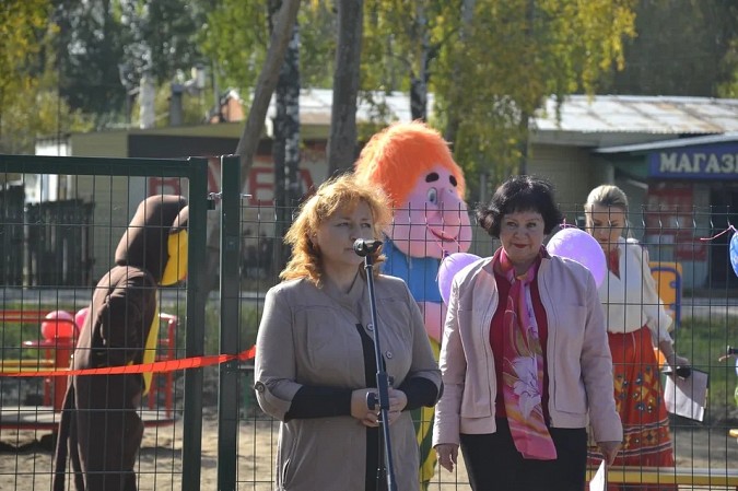 В Наволоках установили новую детскую площадку фото 17