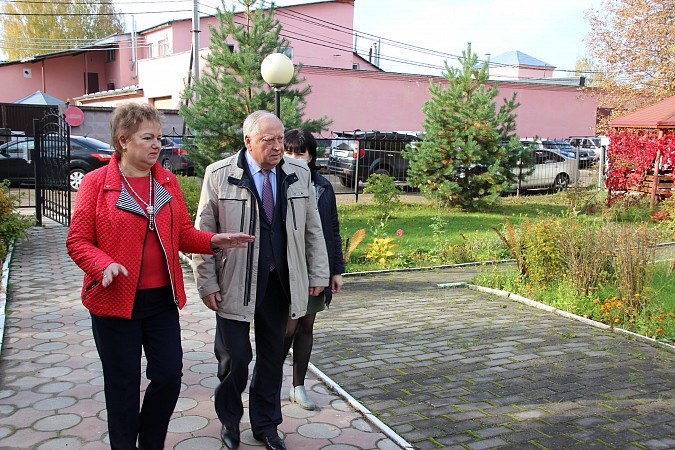 Руководитель Кинешмы Вячеслав Ступин посетил Кинешемский комплексный центр соцобслуживания фото 2