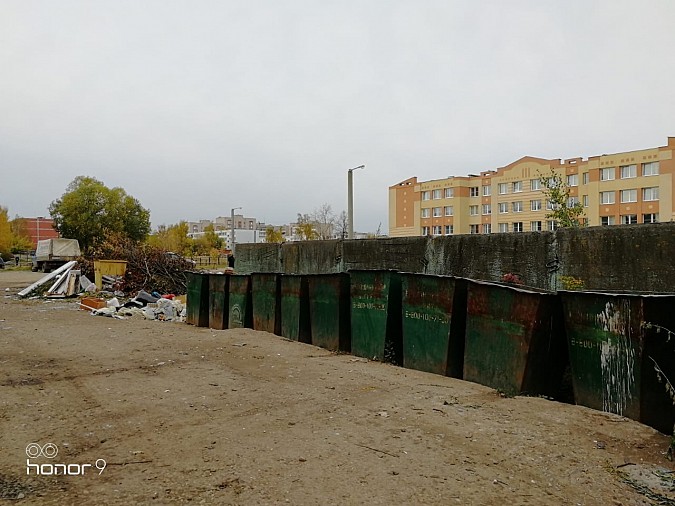 Улица Боборыкина: мусорный пейзаж на фоне школы фото 5