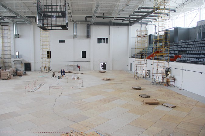 Строительство Дворца игровых видов спорта в Иванове вышло на завершающую стадию фото 2