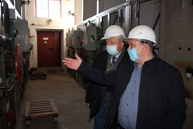 Руководитель Кинешмы Вячеслав Ступин с рабочим визитом посетил горэлектросеть фото 2
