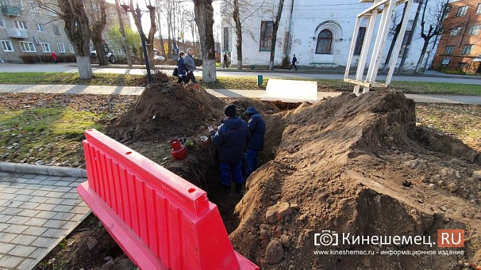 В Кинешме  следственный комитет остановил прокладку газопровода у церкви Вознесения Господня фото 15