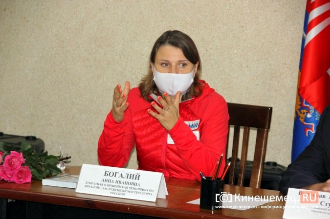 Кинешму посетила главный популяризатор детского биатлона в России, олимпийская чемпионка Анна Богалий фото 24