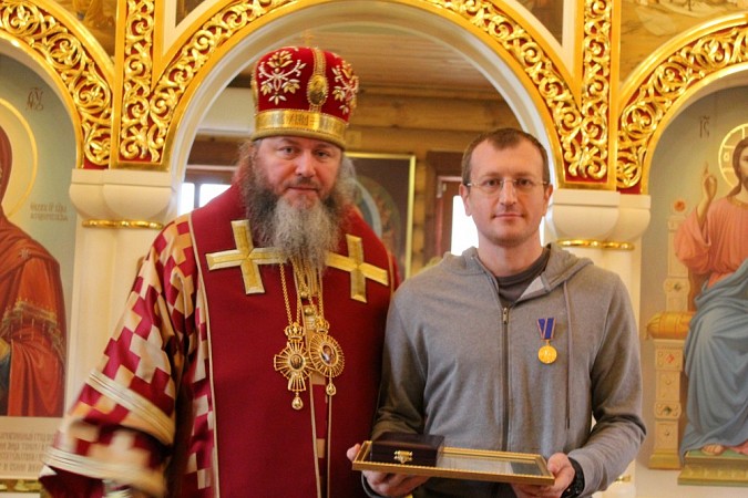 В Кинешме наградили орденами и медалями за вклад в строительство храма фото 30