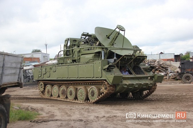 Мэрии Кинешмы нужен мощный кран, чтобы перенести в парк 20-тонный ЗРК «Куб» фото 2