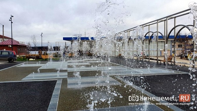 В Кинешме провели испытания работы сухого фонтана на пл.Революции фото 4