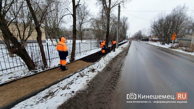 Made in Kineshma: под дождем и снегом в городе завершают формировать комфортную среду фото 14