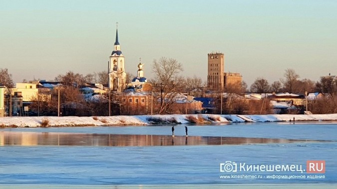 Кинешемцы облюбовали речные просторы для катания на коньках фото 15