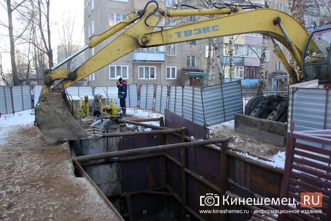 В Кинешме завершается ремонт аварийного канализационного коллектора фото 4