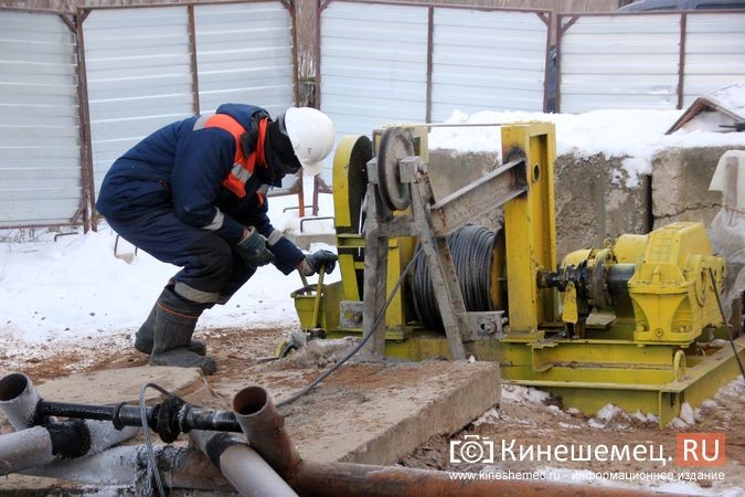 В Кинешме завершается ремонт аварийного канализационного коллектора фото 6
