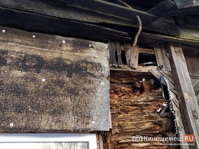 В Кинешме на глазах разваливается дом на улице Фабричный двор фото 7