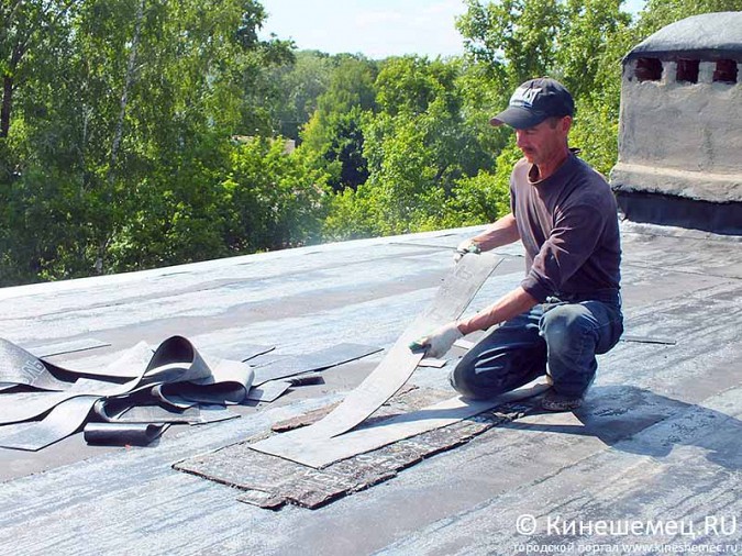 Крыши многоквартирных домов в Кинешме капитально ремонтируют фото 6