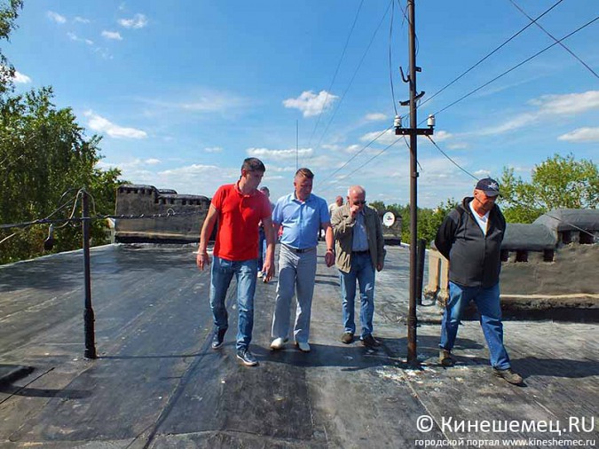 Крыши многоквартирных домов в Кинешме капитально ремонтируют фото 5