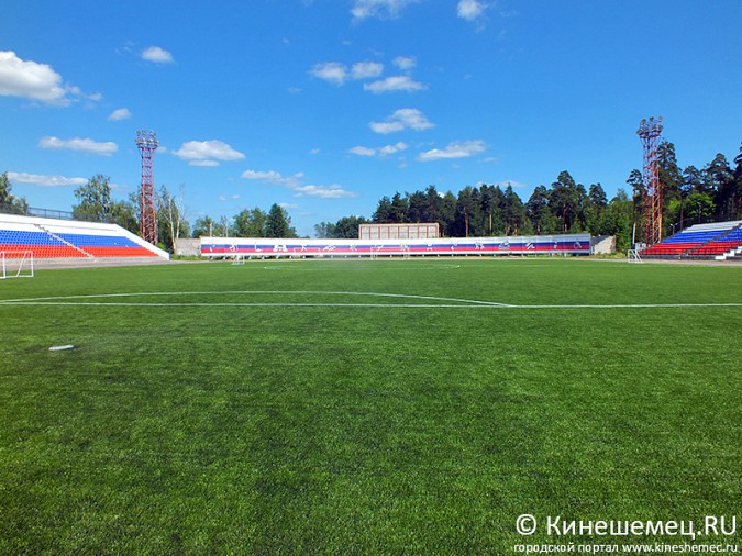 Поле на стадионе «Волжанин» Кинешмы готово к эксплуатации фото 5