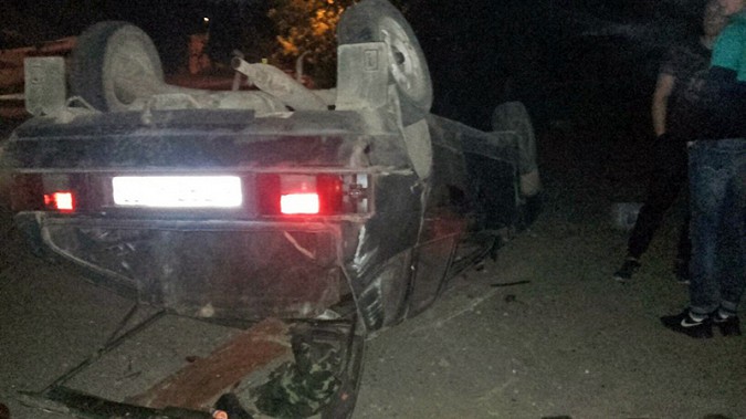 В Кинешме автомобиль врезался в опору ЛЭП и перевернулся фото 3