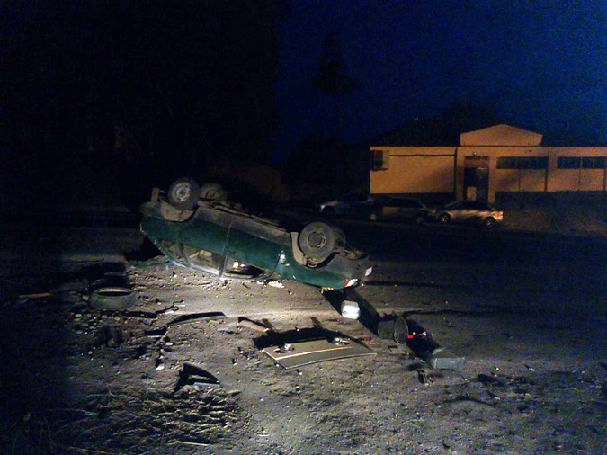 Пассажир перевернувшегося в Кинешме автомобиля получил травмы головы фото 3