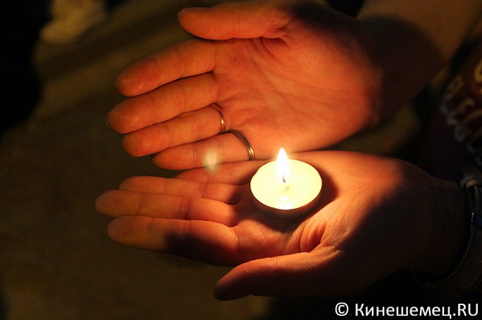 В Кинешме загорелась «Свеча памяти» фото 8