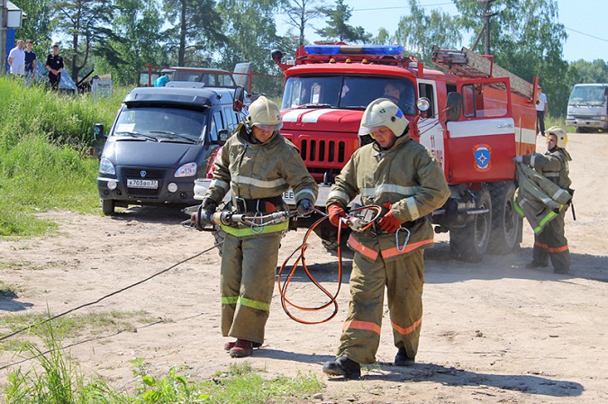 В Кинешемском районе ликвидировали условную чрезвычайную ситуацию фото 29