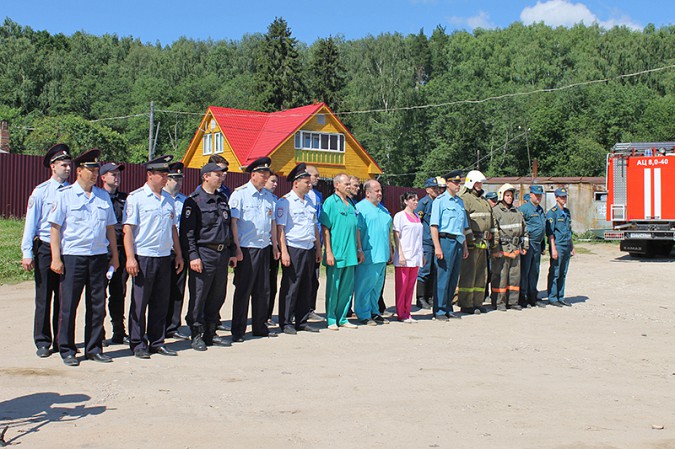 В Кинешемском районе ликвидировали условную чрезвычайную ситуацию фото 38