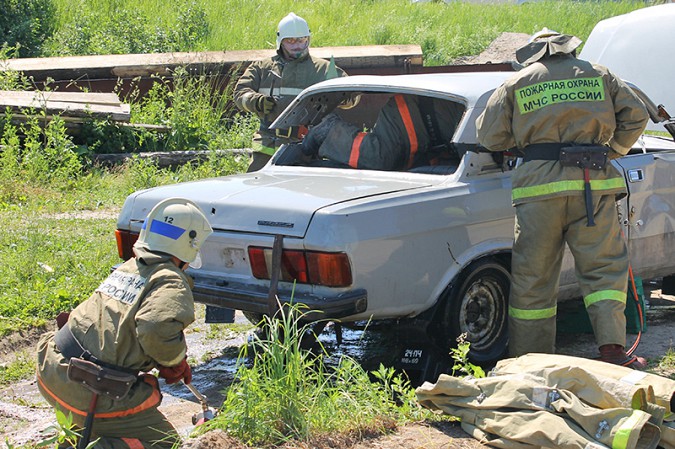 В Кинешемском районе ликвидировали условную чрезвычайную ситуацию фото 34
