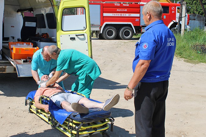 В Кинешемском районе ликвидировали условную чрезвычайную ситуацию фото 17