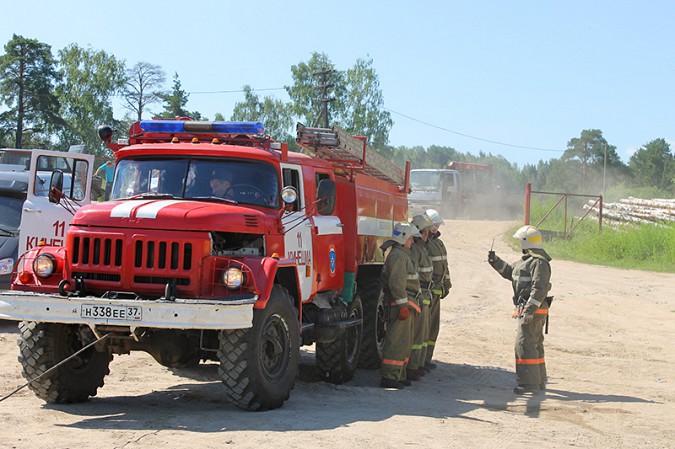 В Кинешемском районе ликвидировали условную чрезвычайную ситуацию фото 28