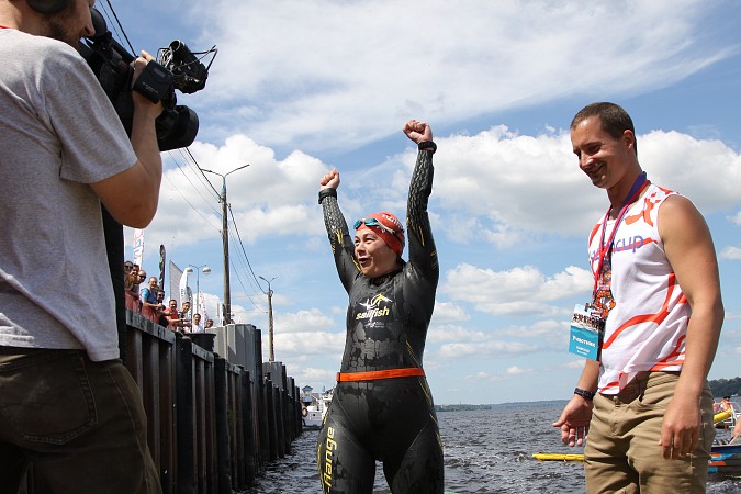 «Swimcup – Волга 2021»: лучшие кадры заплыва и всего события фото 68