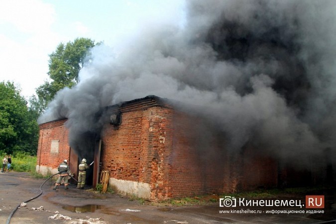 При пожаре на «Красной Ветке» сгорел склад площадью 500 кв. метров фото 13