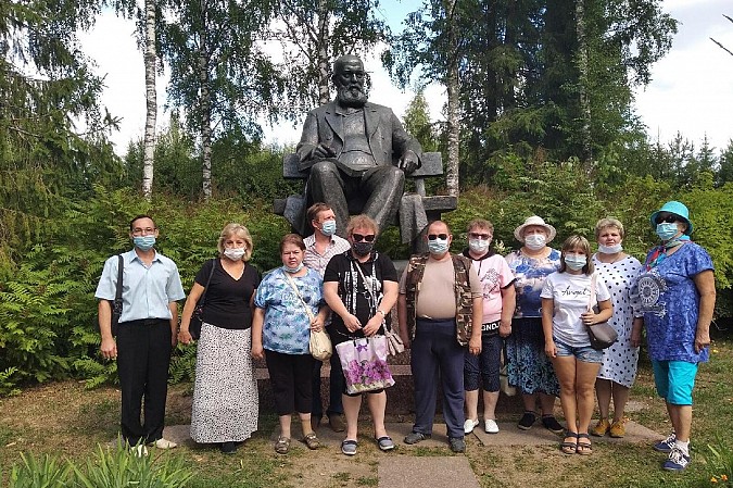 Кинешемское общество инвалидов посетило усадьбу Щелыково фото 5