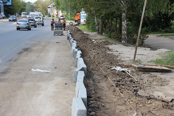 В Кинешме продолжается ремонт дорог и тротуаров фото 3