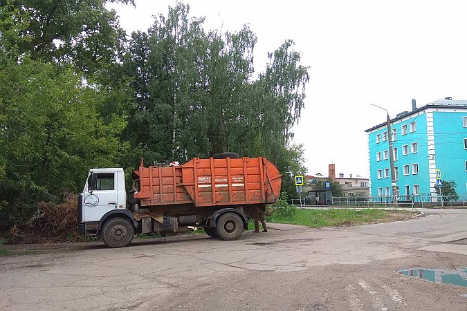 Общественность Кинешмы просит отодвинуть мусорку от храма Александра Невского фото 3