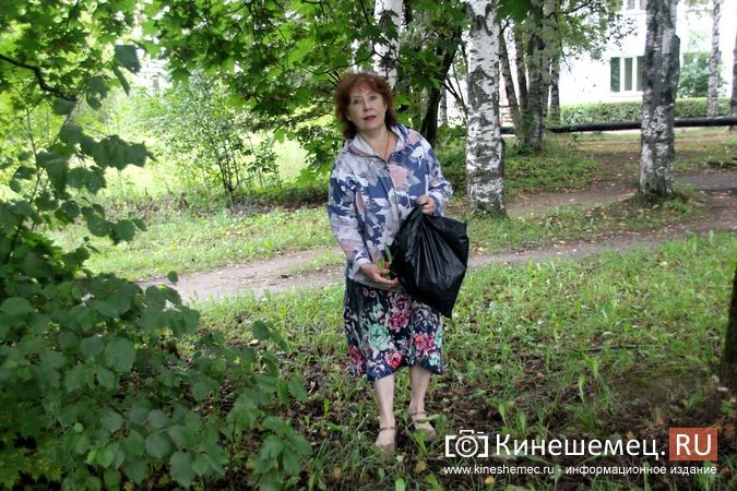 «Народная пушкинистка» еженедельно убирается возле памятника чернобыльцам в Кинешме фото 5