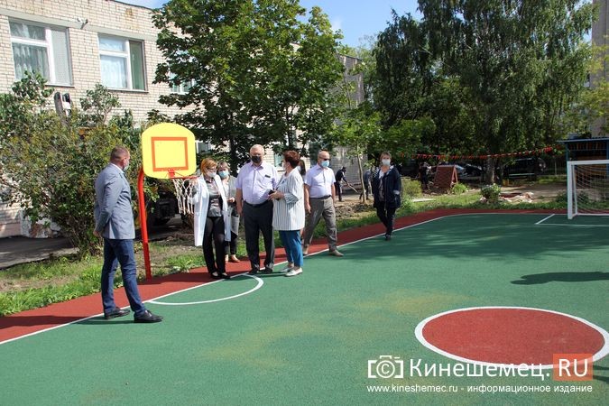 В Кинешме продолжается ремонт территорий детских садов фото 13