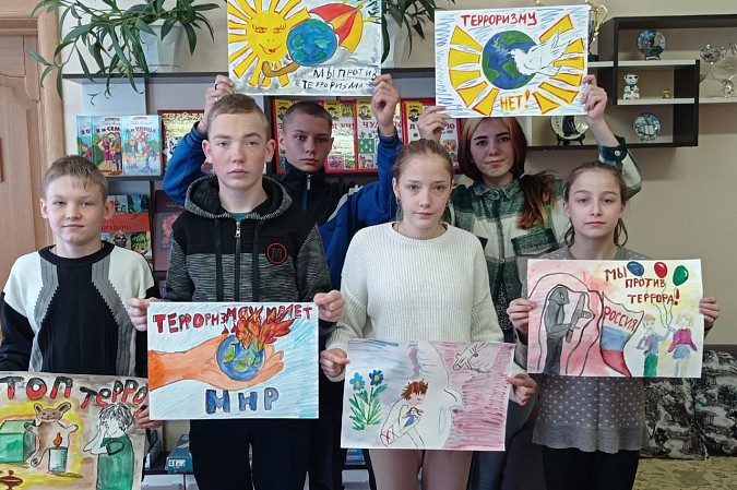 В Кинешемском детском доме провели конкурс рисунка «Дети против террора» фото 3
