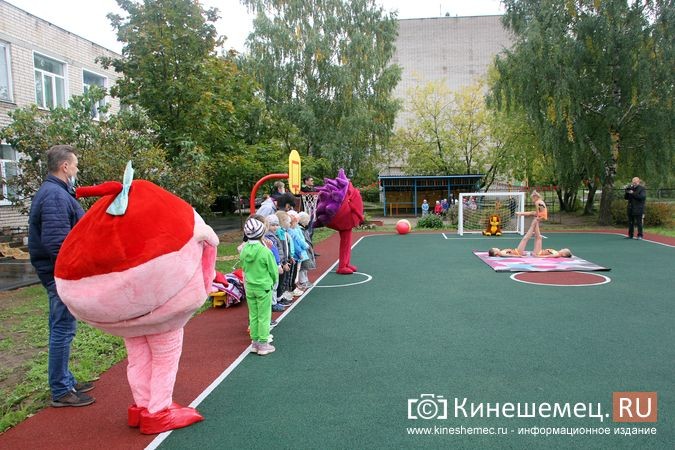 В двух детских садах Кинешмы открылись современные спортплощадки фото 18