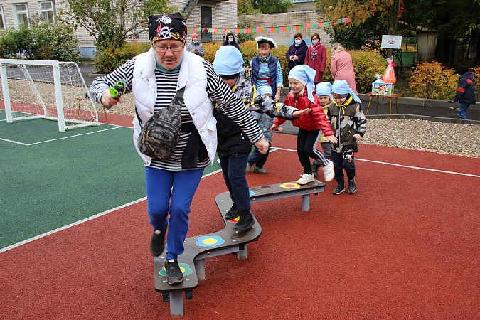 В трех Кинешемских детских садах открылись новые спортплощадки фото 3