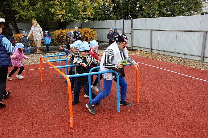 В трех Кинешемских детских садах открылись новые спортплощадки фото 8