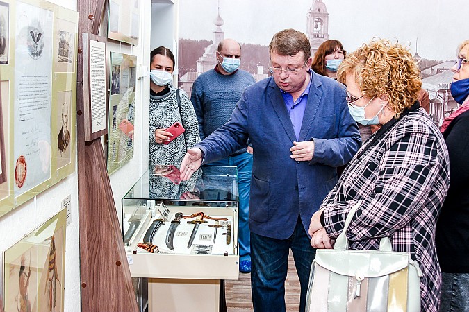 В Кинешме бывший замгубернатора, а ныне сотрудник музея Андрей Кабанов провел авторскую экскурсию фото 4