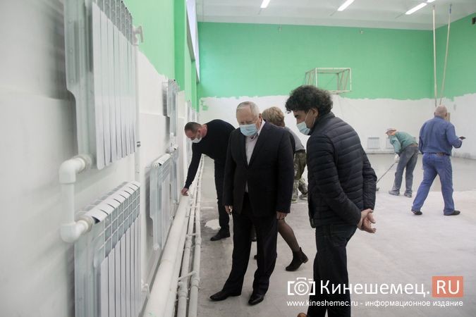 Завершается ремонт спортивных залов в трех кинешемских школах фото 13