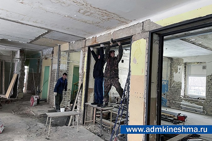 В кинешемском детском саду №46 продолжается ремонт фото 9